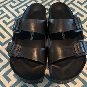 Birkenstock Arizona EVA Black Double-Strap Sandals